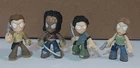Funko The Walking Dead Mystery Minis Lot Of 4-Maggie,Rick,Glenn,and Michone