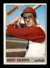 1966 Topps #150 Rocky Colavito   VG X3704412