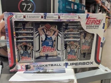 2025-26 Topps NBA Costco Superbox Factory Sealed Trading Card Box