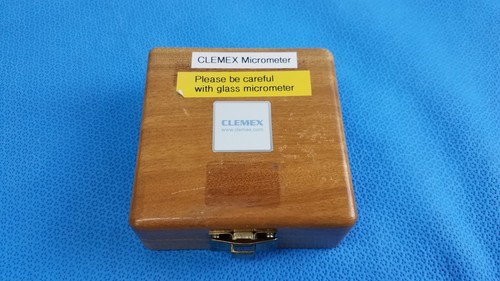 Clemex Micrometer Calibration Microscope Tool