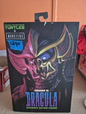 Universal Monsters Ninja Turtles  7  SHREDDER DRACULA NECA Reel Toys - NEW