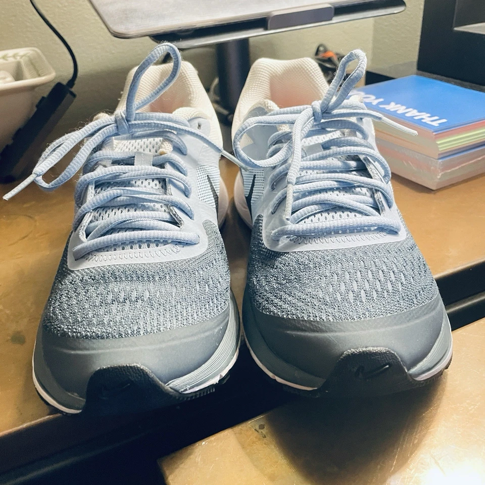 Nike Air Pegasus + 30 Gris Oscuro Gris Claro Naranja Salmón 8.5 EE. UU. 40 EUR Wmns Foto 2 de 4