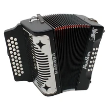 Hohner Panther II Diatonic Accordion - Key of FBbEb