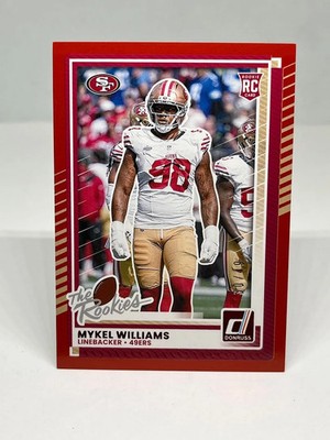 Mykel Williams 2025 Donruss Rookies & Highlights Red /49 ers #DRH-31