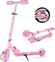 Klappbarer Kinderroller Mit Led-RäDern, HöHenverstellbar, 3-12 Jahre