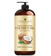Fractionated Coconut Oil 16oz – 100% Pure Carrier Oil for Skin, Hair & Massage