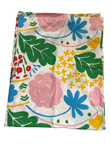 Vintage Marimekko Onni Dan River Twin Bettbezug Floral Folk - Bild 4 von 12