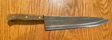 Old Homestead Stainless Full Tang Chef's Knife 10" Blade Japan Lifetime Cutlery