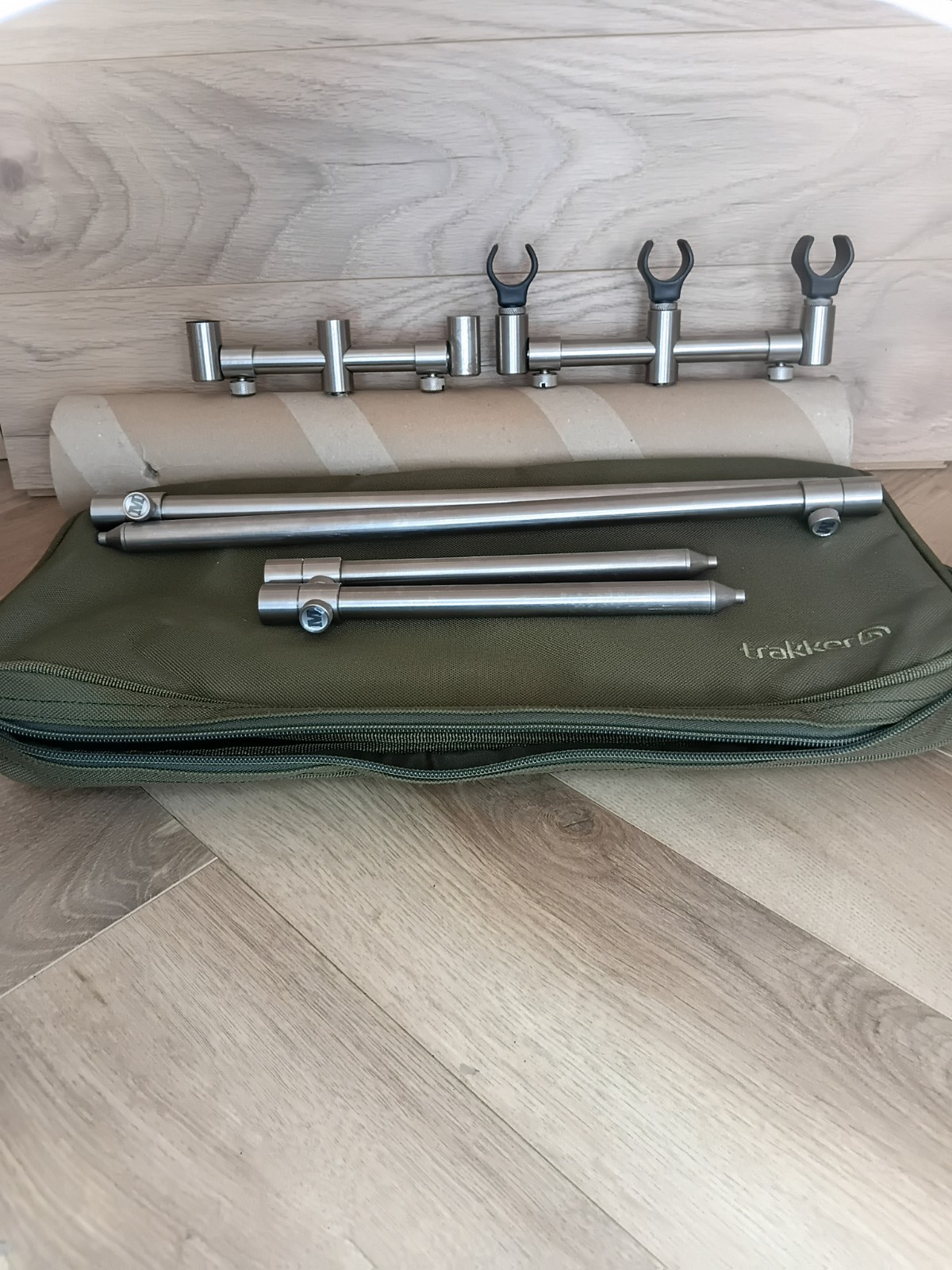 Matrix Solid Stainless Steel  Carp Fishing - Bank sticks, 3 Rod Busbars etc