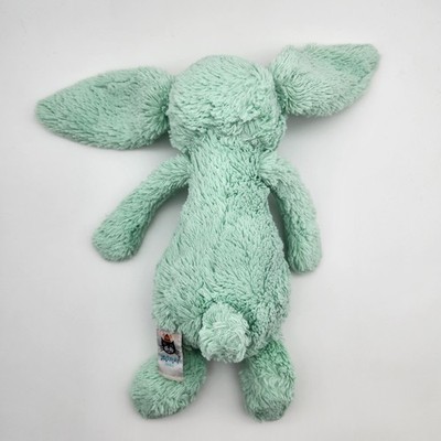 Rare VHTF Jellycat Bashful Mint Bunny Medium 12