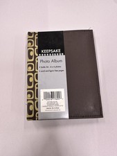 KEEPSAKE Photo Album Holds 36 4x6 Photos Acid-Free Lignin-Free Brown NEW