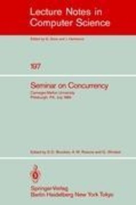 Seminar on Concurrency | Stephen D. Brookes (u. a.) | Taschenbuch | Paperback