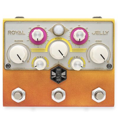ギター Beetronics  JELLY Fuzz/OD Blender Royal Jelly Fuzz/OD Blender • Royal Series – Beetronics