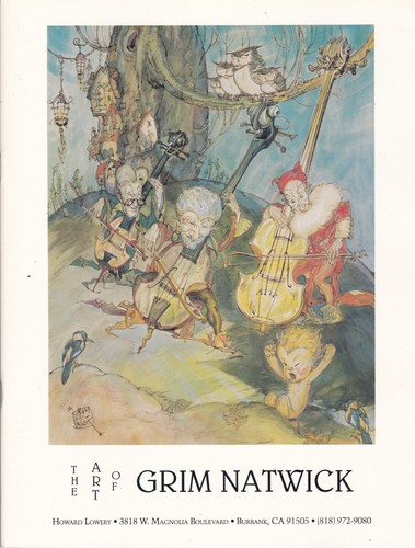 The Art of Grim Natwick Catalogue—Exhibit & Sale of Art by Great Animator 1991