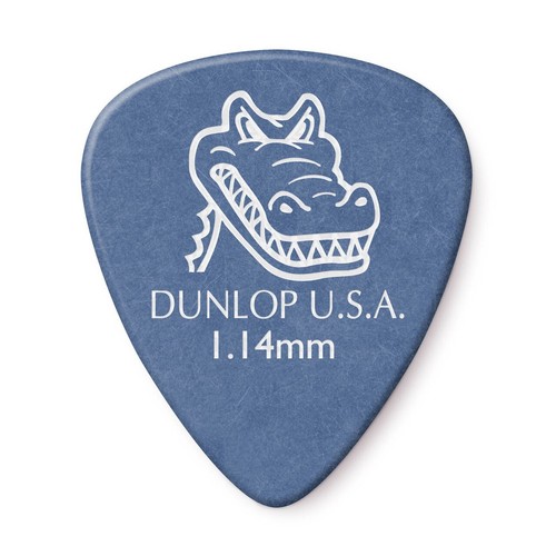 Dunlop Gator Grip Standard 1,14 mm Gitarren-Plektren, 12er-Pack