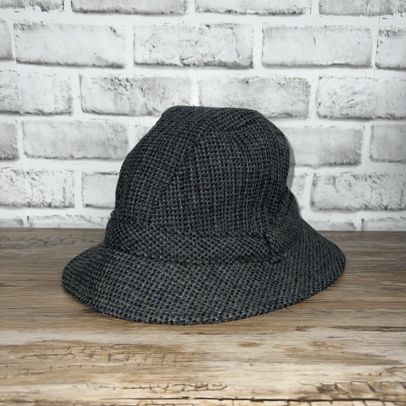 Pendleton Blue Wool Hat Size L - image 1