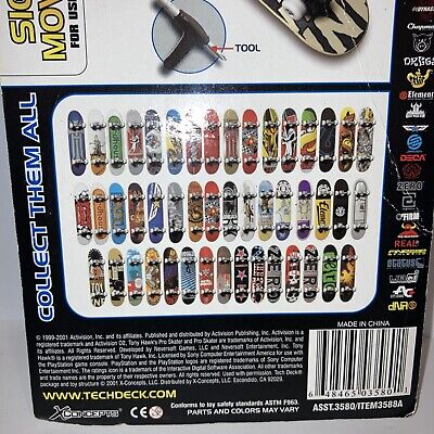 Tech Deck Tony Hawk's Pro Skater 3 THPS3 Finger Skateboard 96mm