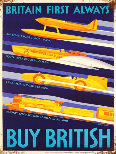 Multi-Listing Buy British vintage retro metal plaques signs poster images - Picture 7 of 11