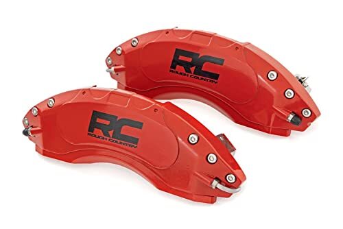 Cubiertas de pinza de freno Rough Country para Jeep Wrangler JL 18-24 - 71142A - Imagen 7 de 9
