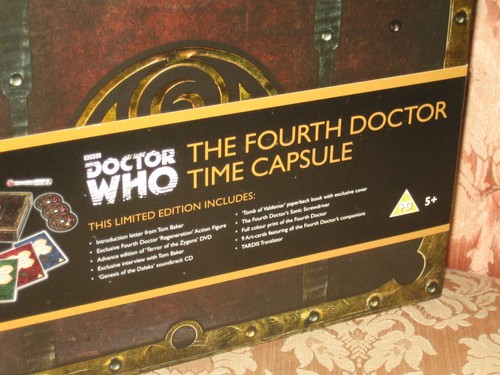 DOCTOR WHO The Fourth Dr Time Capsule Limited Edition Collectors Set As New - Picture 5 of 22