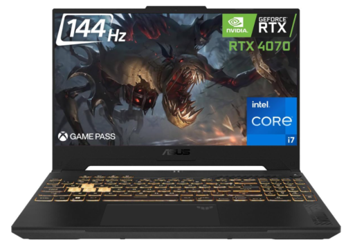 2023 Newest TUF Gaming Laptop, 15.6″ FHD 144Hz Display, 12th Gen Intel Core i7