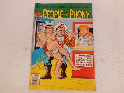 PEOPLE ARE PHONY Underground Comic - Book's Better Than Cover! - 1st Print Comix