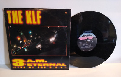 The KLF 3 AM Eternal Live at the SSL 12'' Vinyl Euro House Hip Hop Pop Rap House