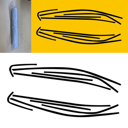 Chrome Delete Blackout Window for Trim Stickers For Toyota for Camry 2018-23 - 第 8/18 張圖片