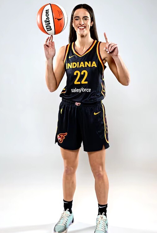 Caitlin Clark Indiana Fever Large Nike Unisex 2024 WNBA