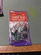 LOT OF 4 PKGS RENEGADE ARKIE 1/4OZ PAINTED WEEDLESS STANDUP HEAD JIGS (5PK)  USA