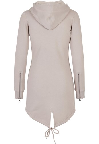 Urban Classics Ladies Sweat Parka Hoody Zip Jacket Kangaroo Pocket Sweatshirt - Picture 50 of 119
