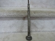 AWESOME ANTIQUE Victorian Repoussee Sterling Silver Umbrella Handle