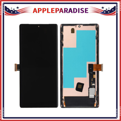 Small OLED Display LCD Touch Screen Frame Assembly Part For Google Pixel 6 Pro