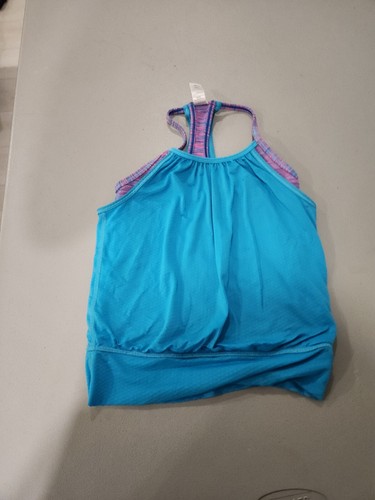 Purple & Blue Ivivva Tank Top Size 6 - Picture 3 of 8