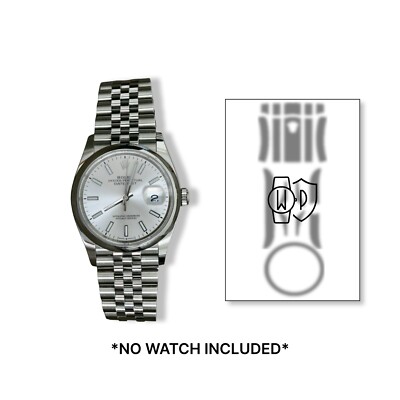 Uhrenschutzfolie für Rolex Datejust 36mm Jubilee 126234 126200 uvm.