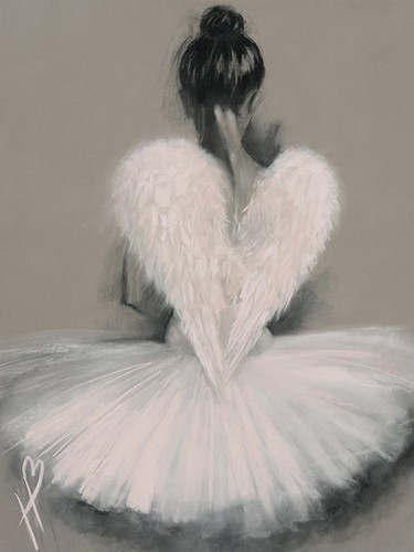 Hazel Bowman Canvas Art Print Range of Ballet Dancer Ballerina Pictures - Picture 13 of 51