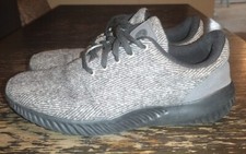 INKKAS FLEXALPHA SNEAKERS GRAY HERRINGBONE WOMEN'S SIZE 9/MEN'S SIZE 7