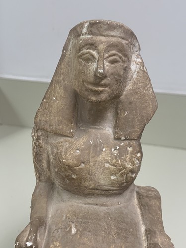 MUSÉE du LOUVRE Reproduction Ateliers de Moulage | DRAPED SEATED WOMAN - Picture 2 of 10