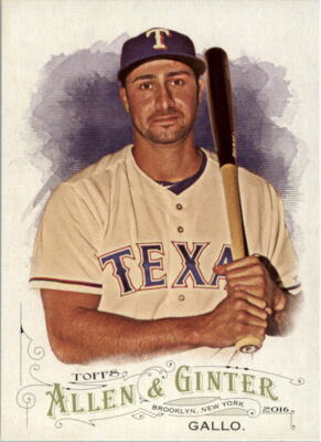 2016 TOPPS ALLEN AND GINTER BASEBALL ASSORTED SINGLES U-PICK