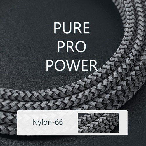 HeavyDuty 2Pack 2M USB C Charger Cable, 3A Fast Charging Nylon Braided Type C - Picture 4 of 5