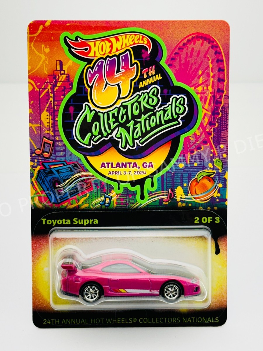 ホットウィール アトランタ コンベンション トヨタ スープラとパッチ。 Hot Wheels 24th 2024 Nationals Atlanta Convention Toyota