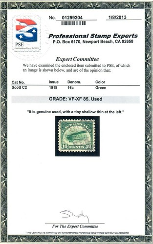 Scott C2 Used Premium Example PSE Graded VF-XF 85 - Picture 2 of 2