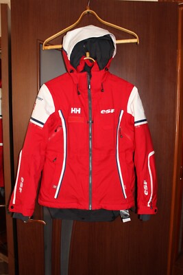 ⭐︎値下⭐︎Helly Hansen スキーウェア上(赤/白) French Ski Assosiation ESF Helly Hansen Ski women's jacket RTL