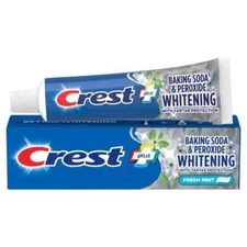 Crest Whitening Baking Soda & Peroxide Fresh Mint Toothpaste 5.7 Oz