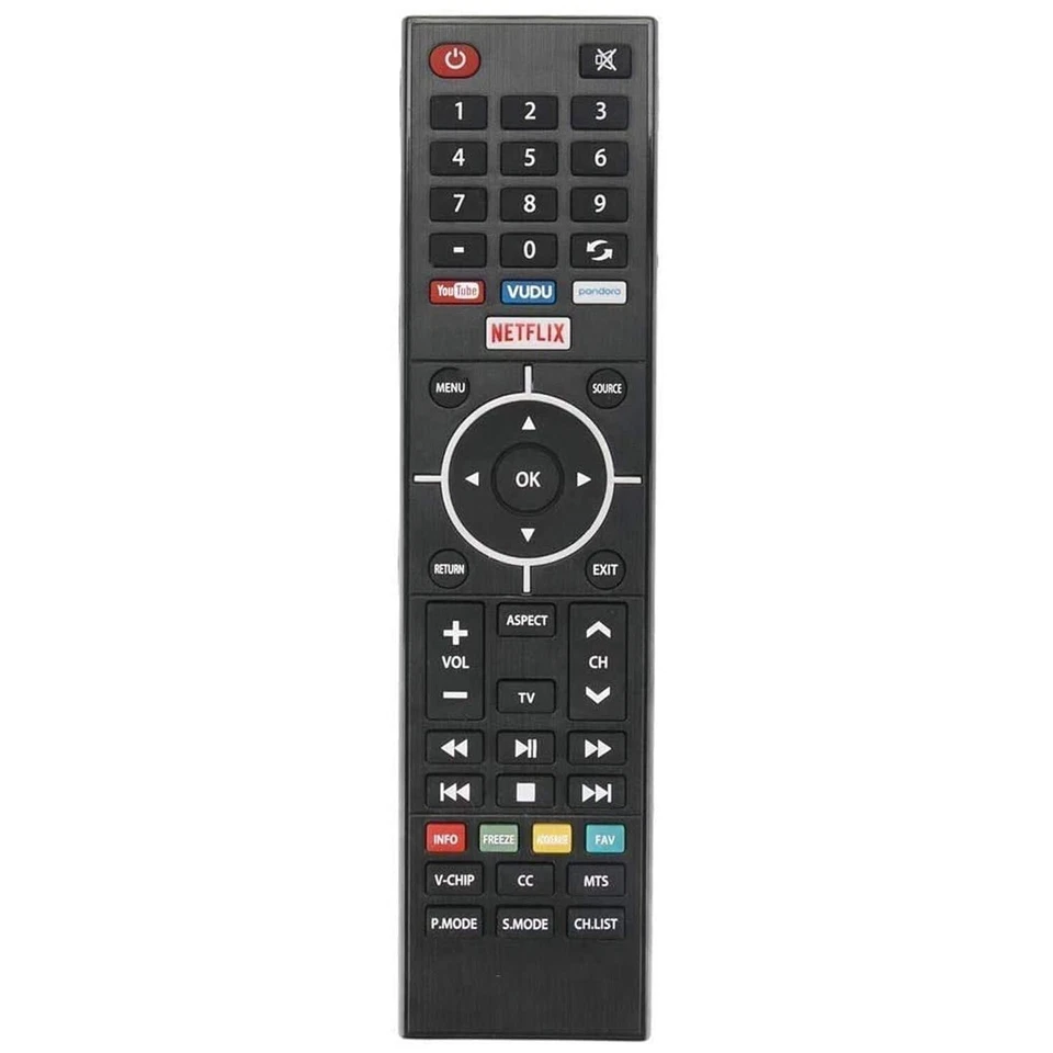 New Replaced Remote for Element TV ELSW3917BF E4SFT5017 E4STA5017 ELST3216H  - Image 2 of 4