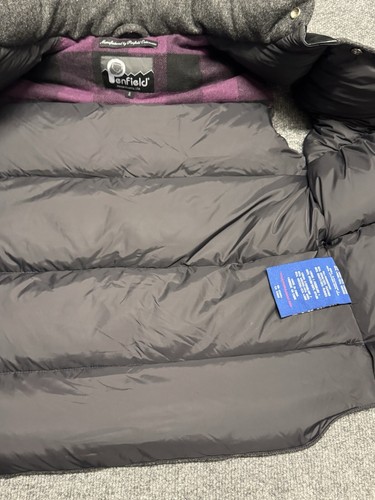 Penfield Wool Leather Goose Down Puffer Vest Men Small Fill Zip Snap Outdoor - Picture 6 of 8