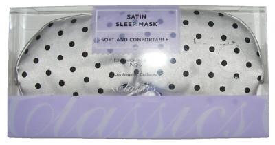 Luxury Satin Sleep Mask Soft Comfortable Polka Dot Classics Bungalow No 9
