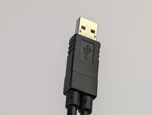 Vintage Genuine USB Data Sync Cable For Palm Treo 600 Series 190cm - Afbeelding 10 van 11