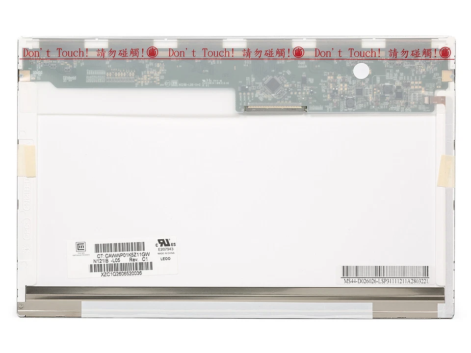 Genuine Chi Mei 12.1" WXGA Matt LED LCD Screen 1280 x 800 N121IB-L05 (A) - Image 2 of 3