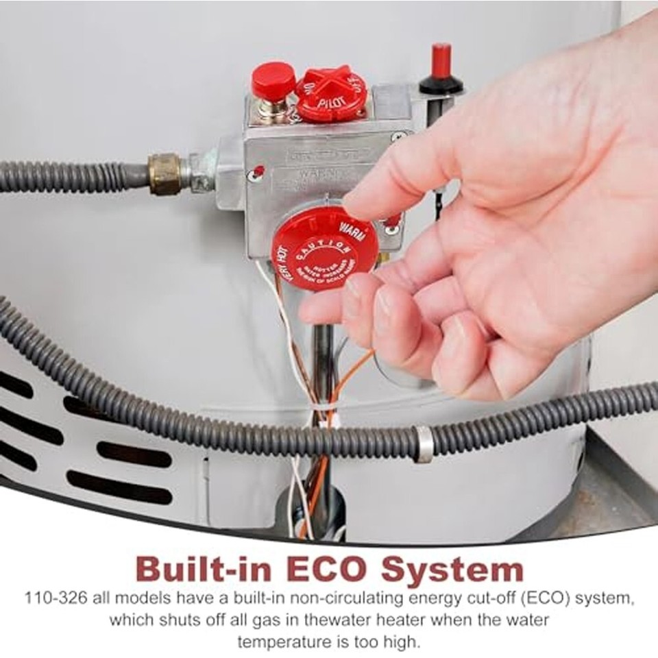 Natural Gas Valve for Water Heater Domestic Replacement Easy